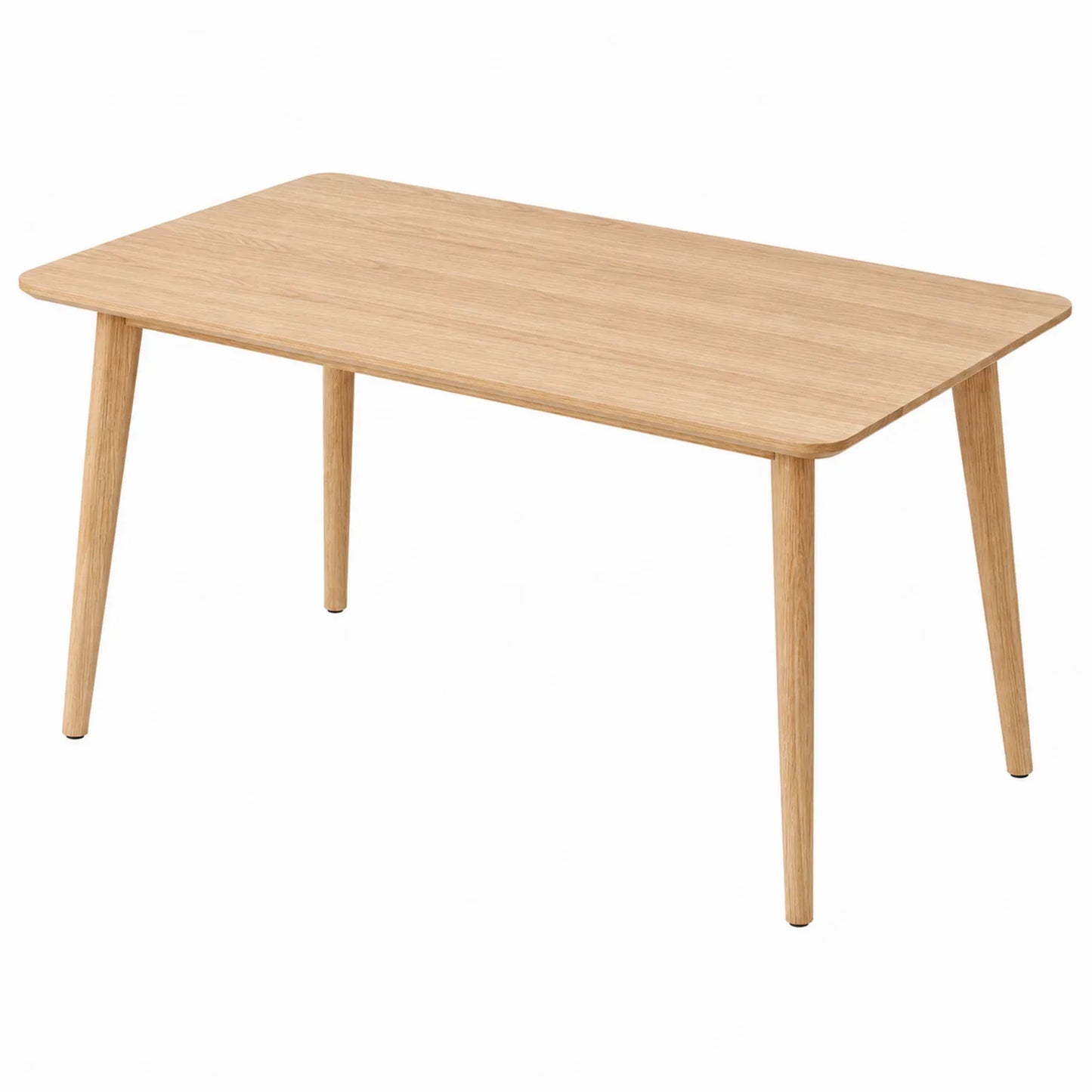 Table à manger rectangulaire en chêne 120x70 cm